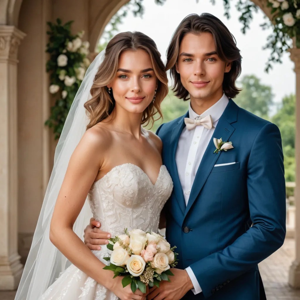 A Fancy Young Guy in a Wedding Avatar Maker