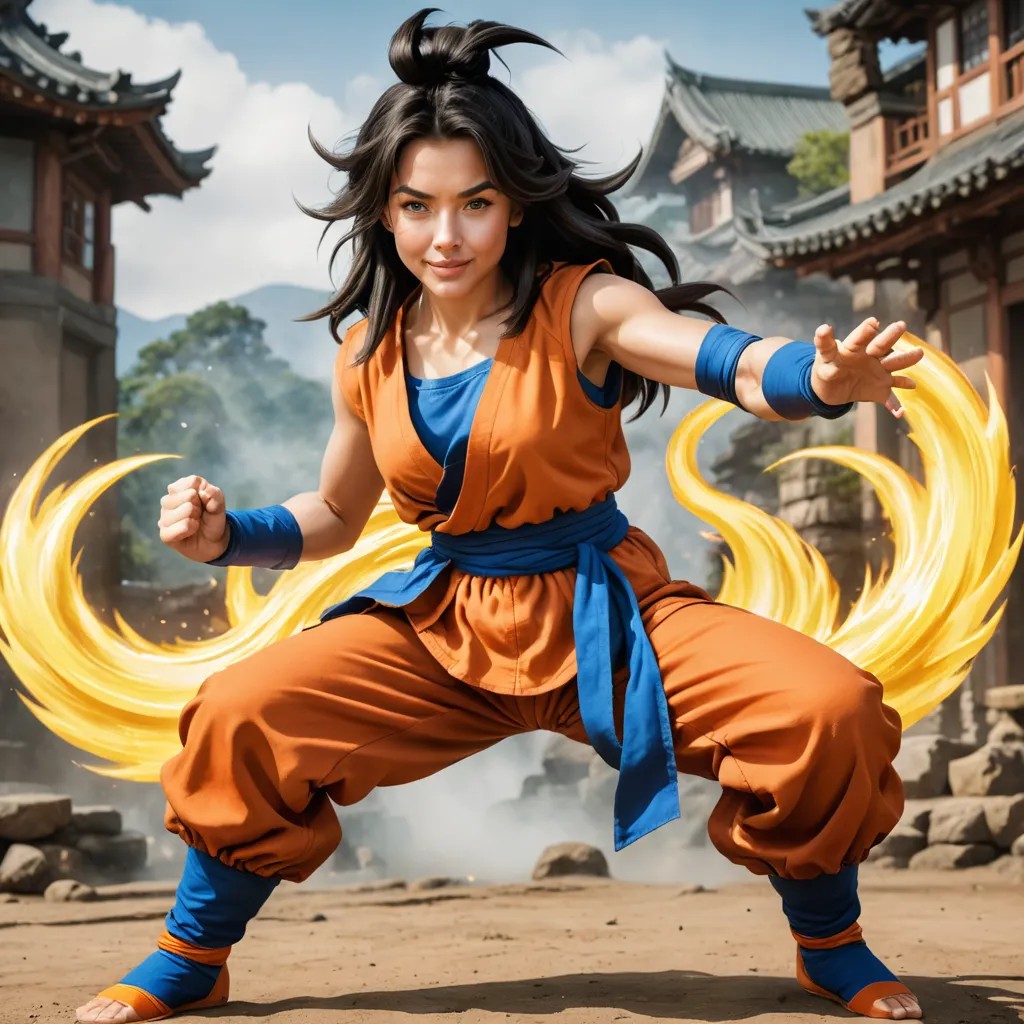 Converted Goku Fighting avatar