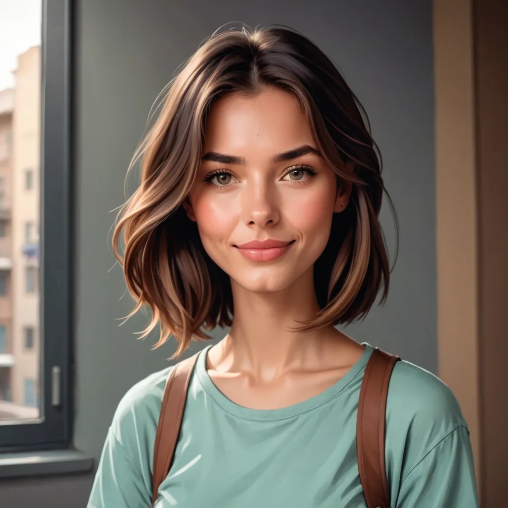 Lonely Girl Cartoon Avatar Maker