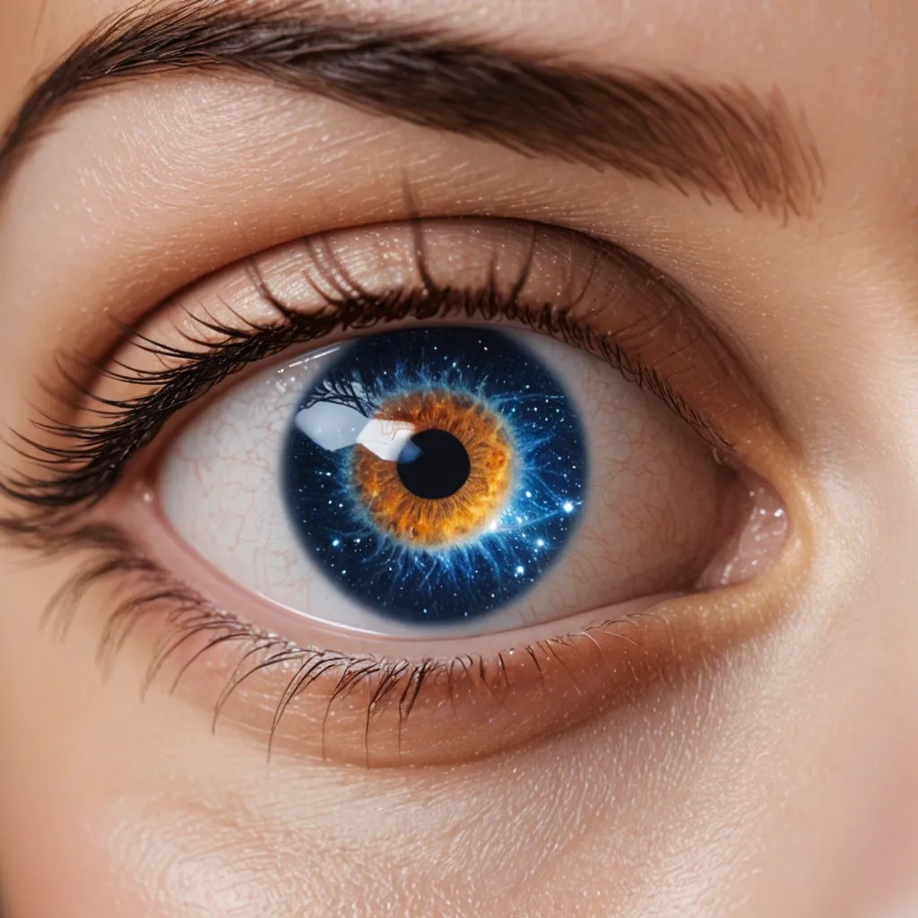 Male Right Eye with the Galaxy Inside the Eye Avatar Maker