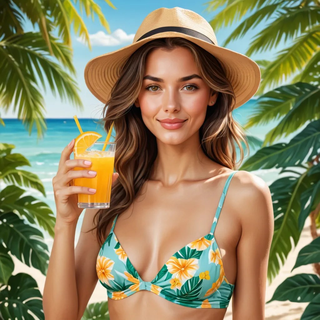 Summer Drink Avatar Maker