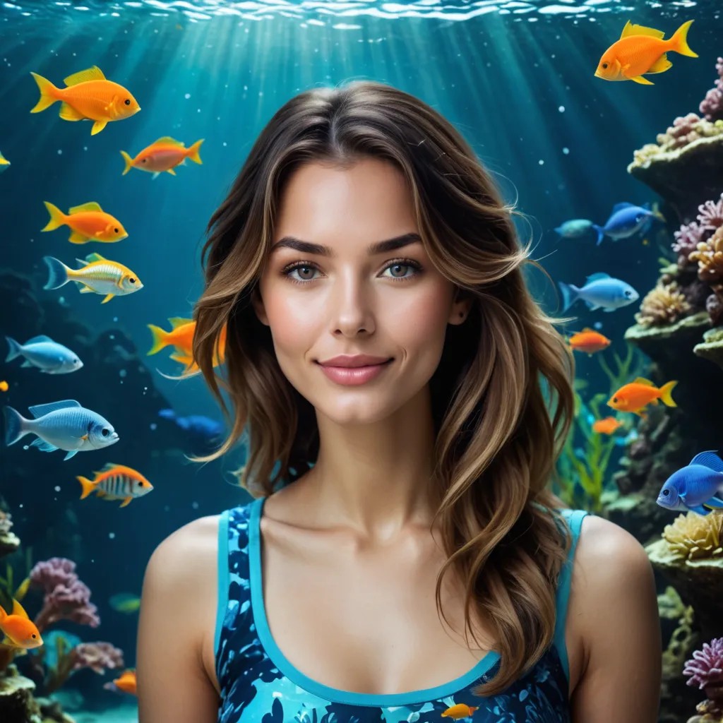 Aquarium Underwater Avatar Maker