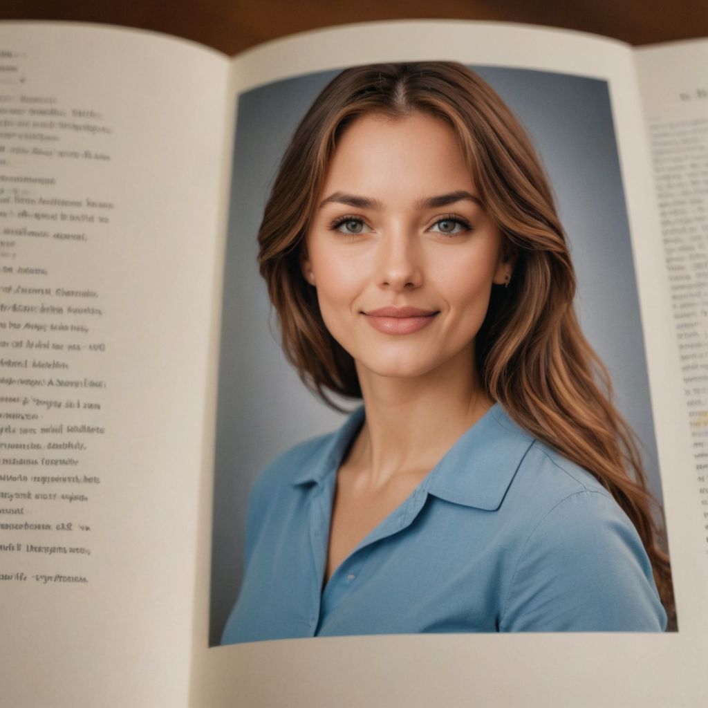 Author Picture on the Back of a Book Avatar Maker