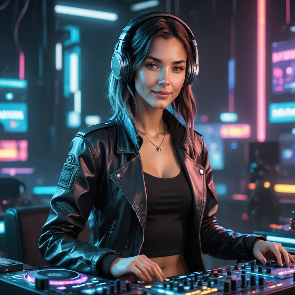 Cyberpunk DJ Avatar Maker