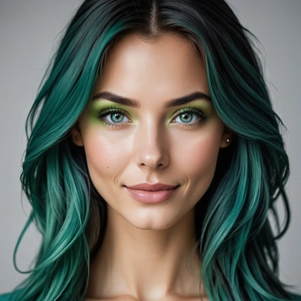 Eye Color Bluish Green Avatar Maker