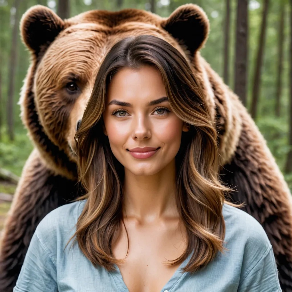 Man Into a Bear Avatar Maker