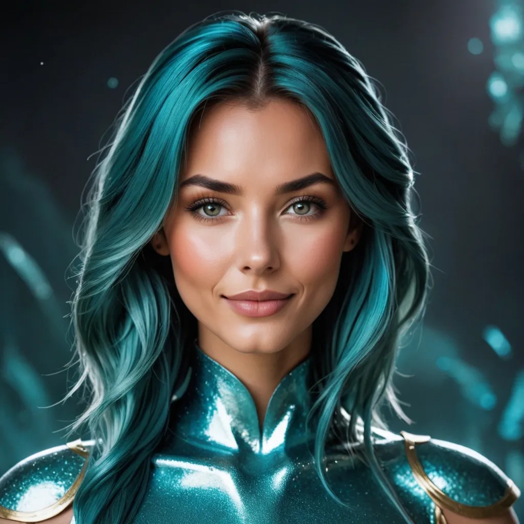 Converted Metallic Hair and Makeup avatar