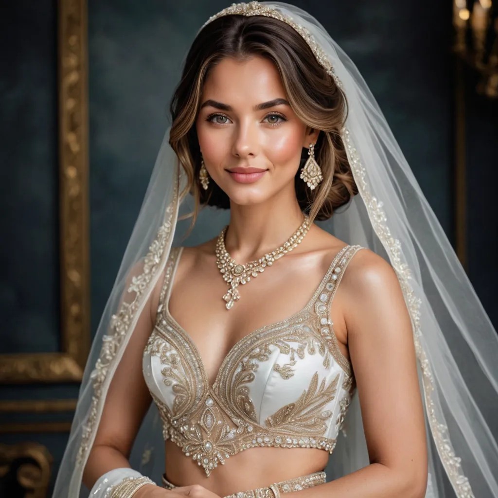 Modern Bridal Look Avatar Maker