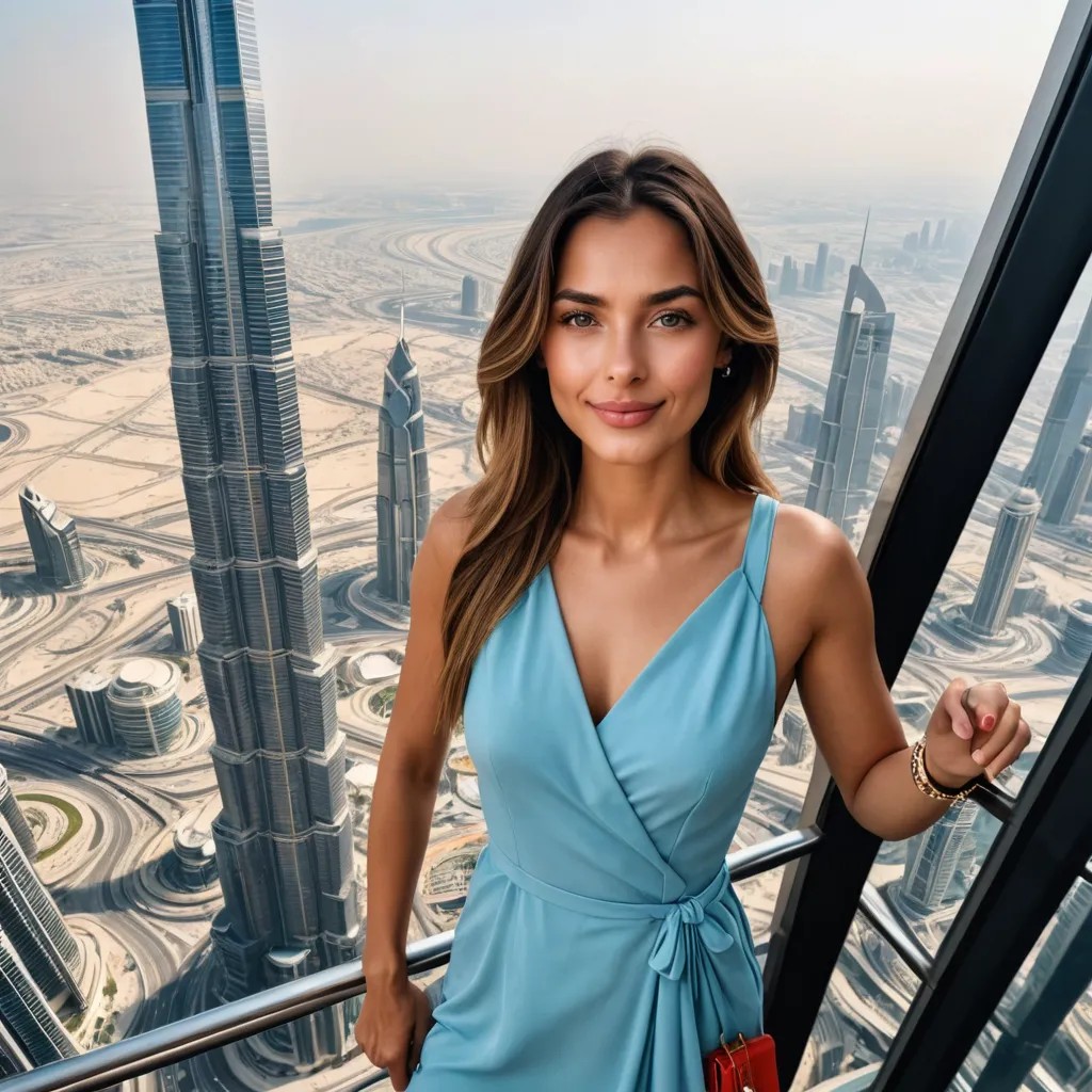 Converted Standing on Burj Khalifa avatar