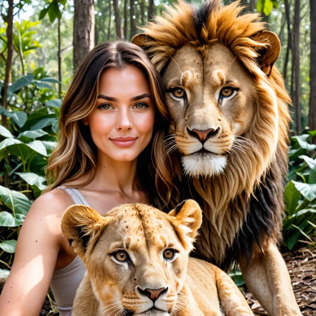 The Baby Lion Behind Me Avatar Maker