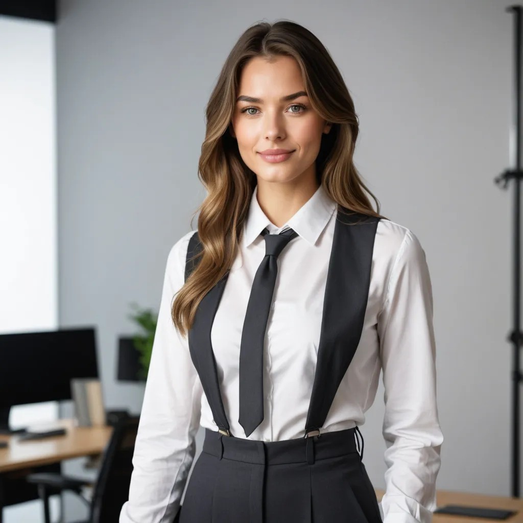 Un Jeune Homme Habillé de Classe Dans Un Studio Avatar Maker