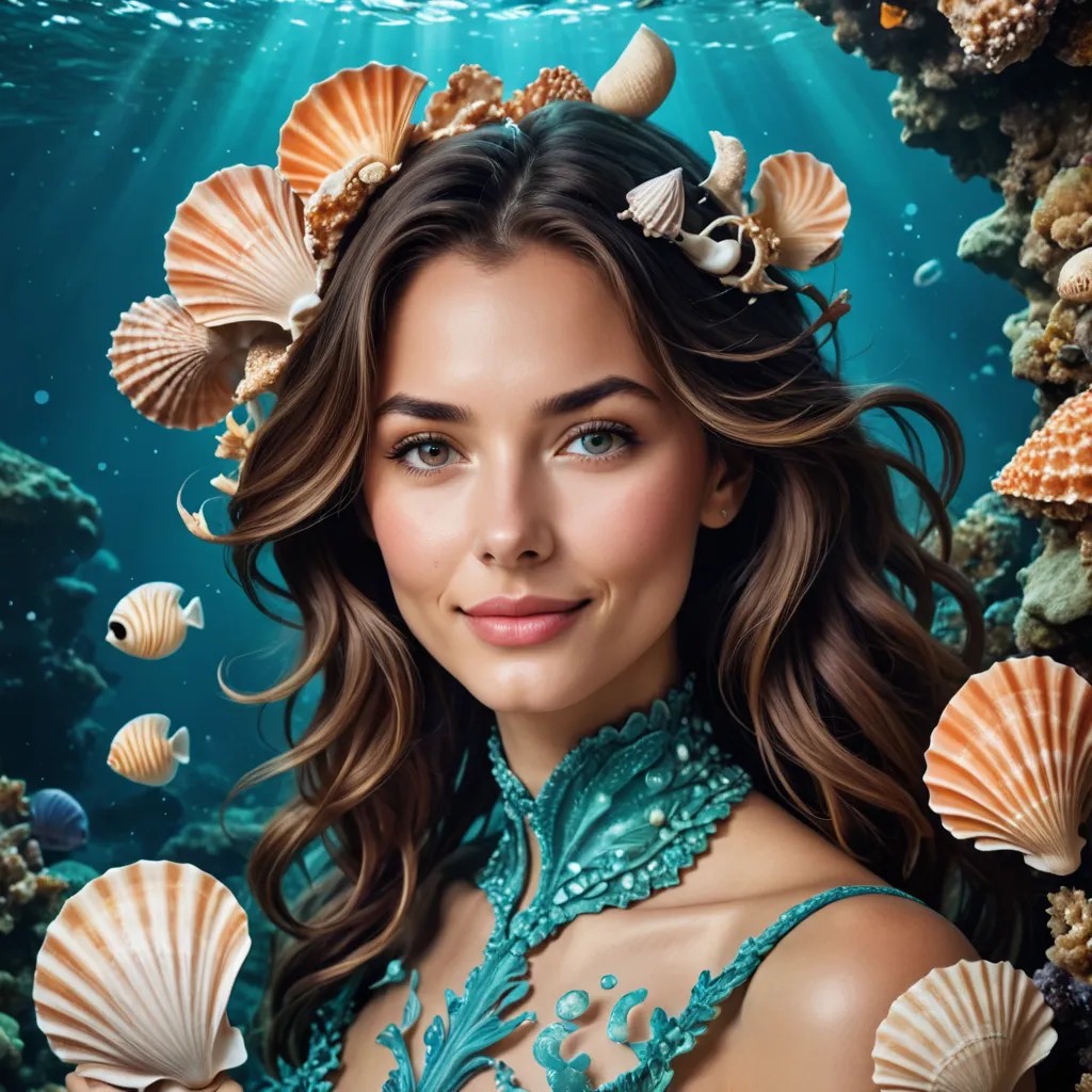 Underwater Seashells Avatar Maker