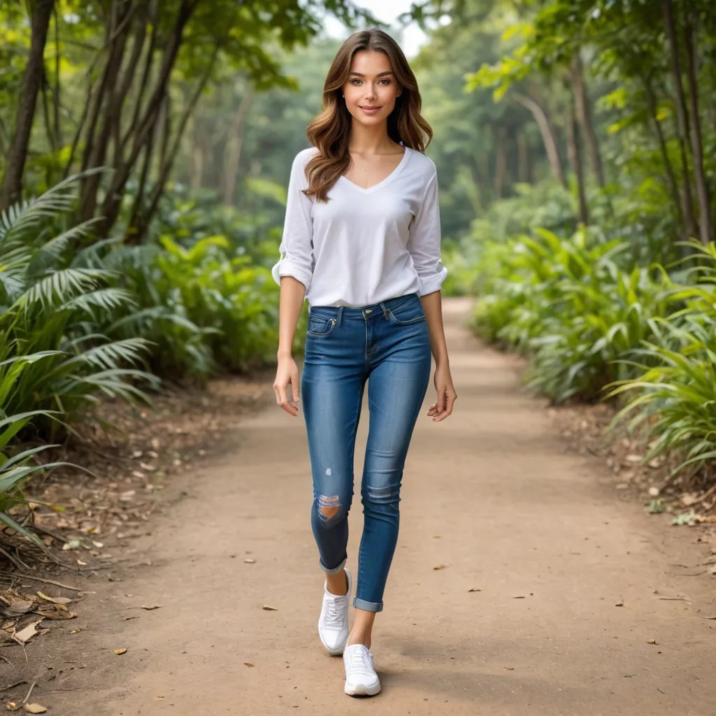 Walk on Girl Avatar Maker