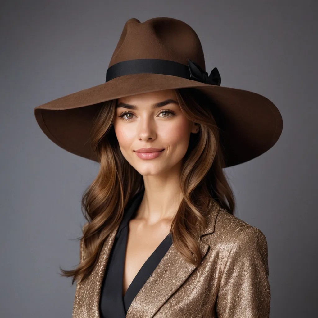 Woman with Great Hat Avatar Maker