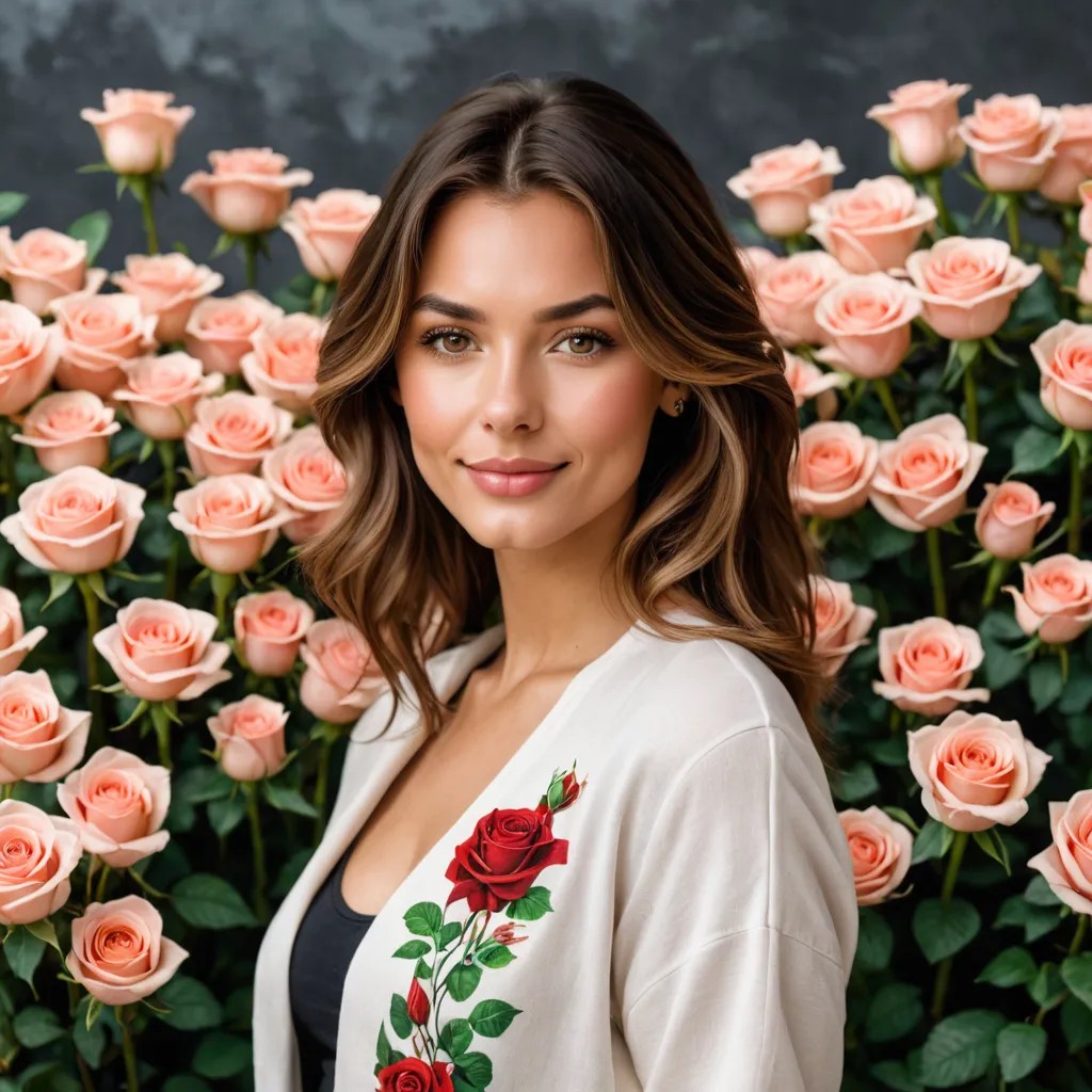 Background 100 Roses Avatar Maker