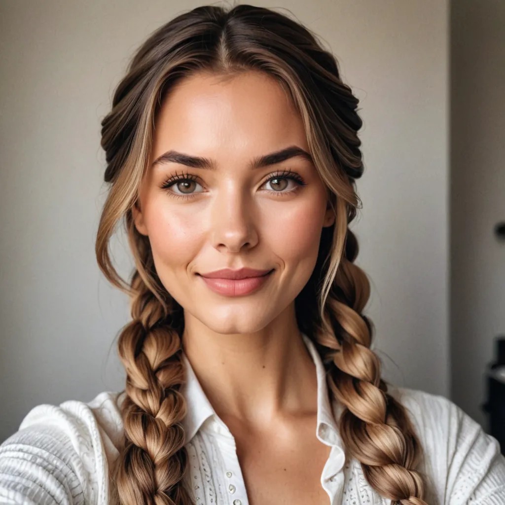 Braided Hair, Selfie Avatar Maker