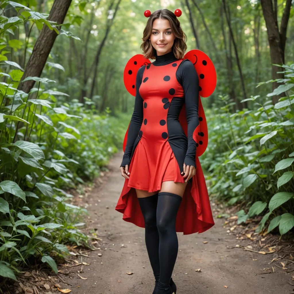Cut Ladybug Costume Avatar Maker