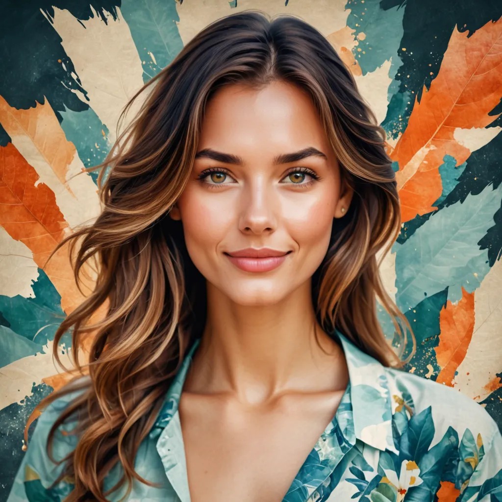 Digital Collage Effect Avatar Maker