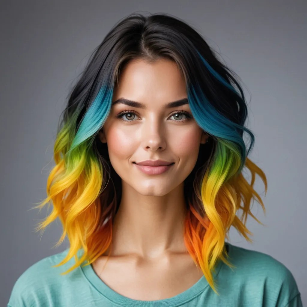 Dip-Dyed Hair Avatar Maker