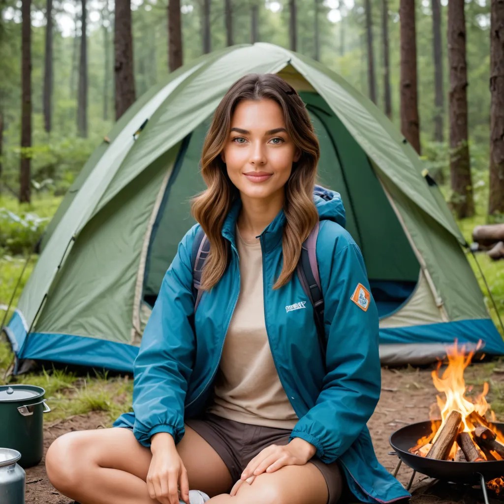 Girl Camping Avatar Maker