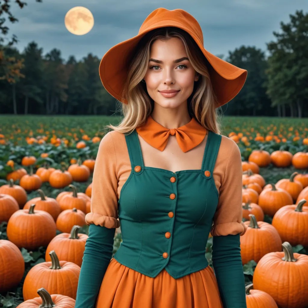 Great Pumpkin Woman Avatar Maker