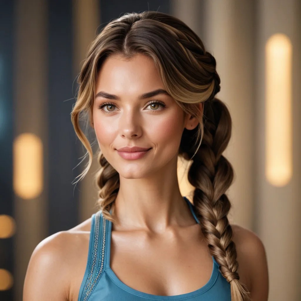 Halo Braid Hair Avatar Maker