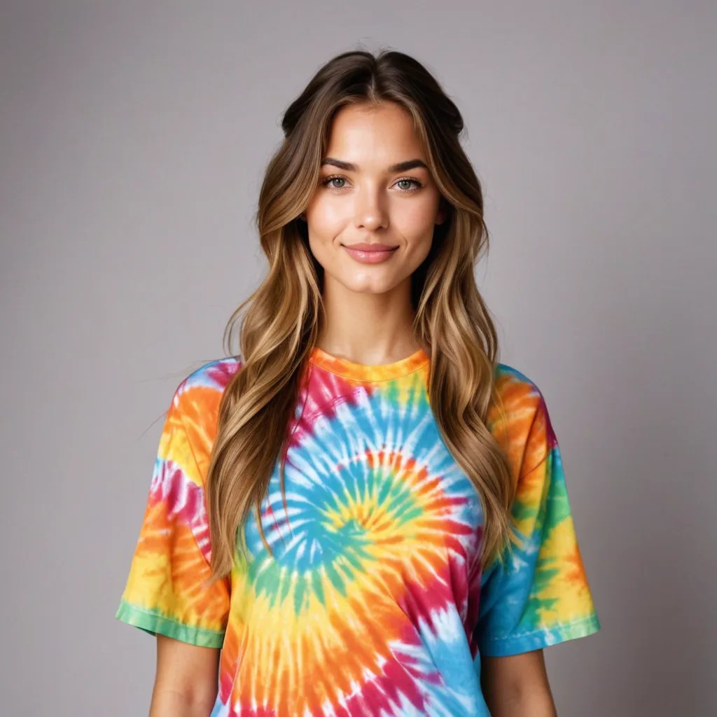 Hippy Man with Tie Dye Shirt Avatar Maker