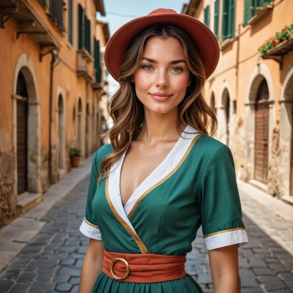 Lady in Italy Avatar Maker