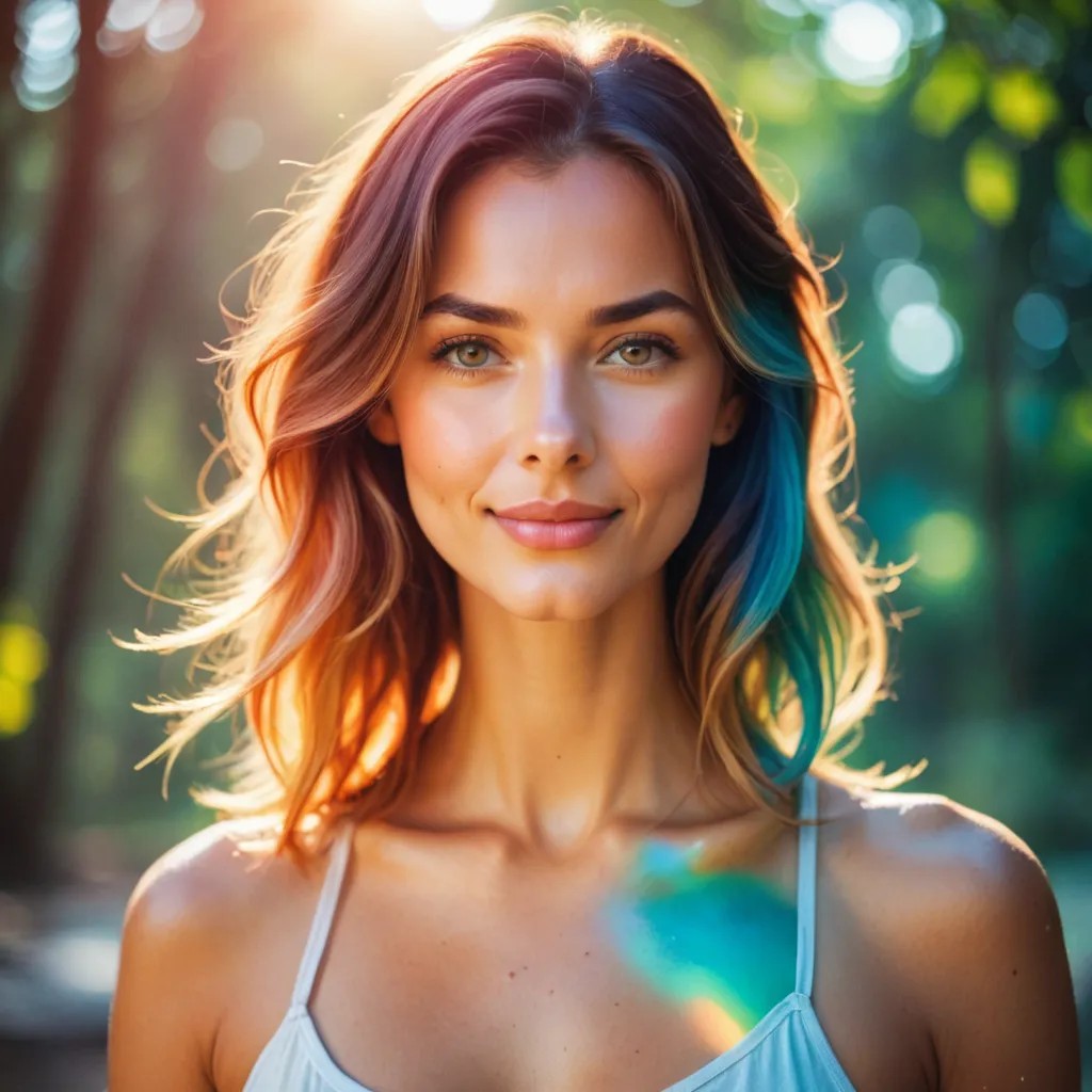 Light Leak Effect Avatar Maker