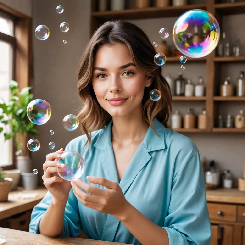 Making Soap Bubbles Avatar Maker