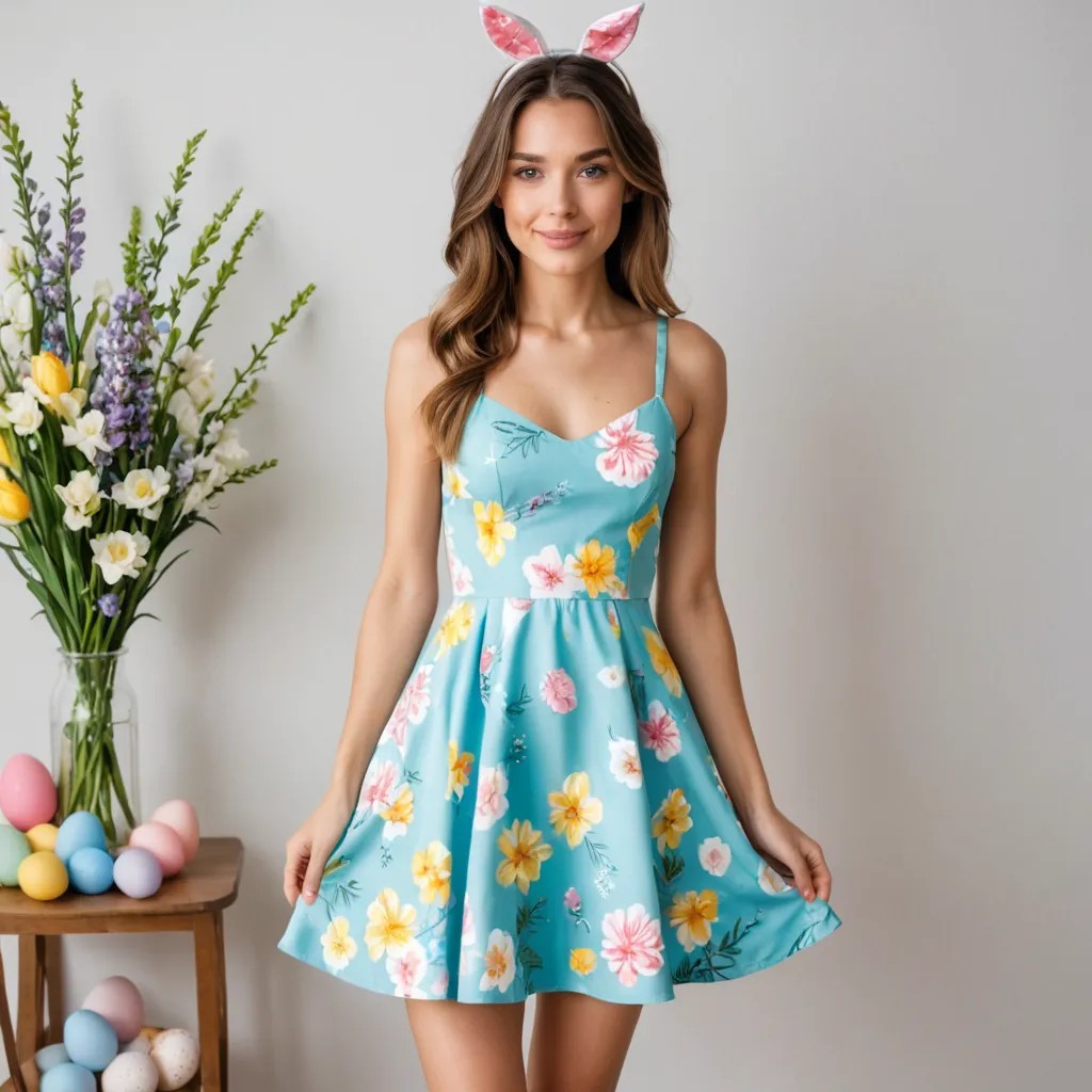 Short Easter Dress Avatar Maker