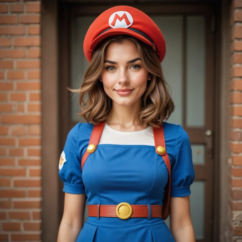 Super Mario Brother Retro Video Game Character Avatar Maker
