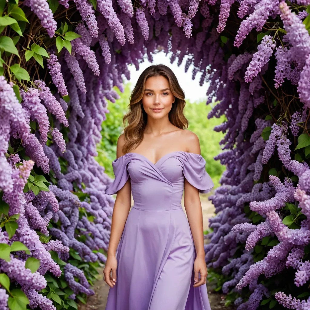 The Tunnel of Lilacs Avatar Maker