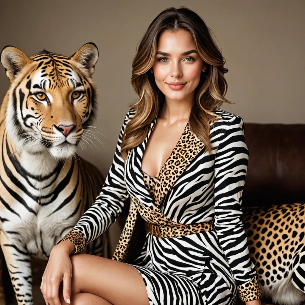 Converted Zebra Mix with Leopard avatar