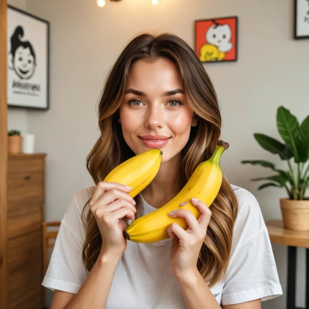 Cartoon Eating Banana Avatar Maker