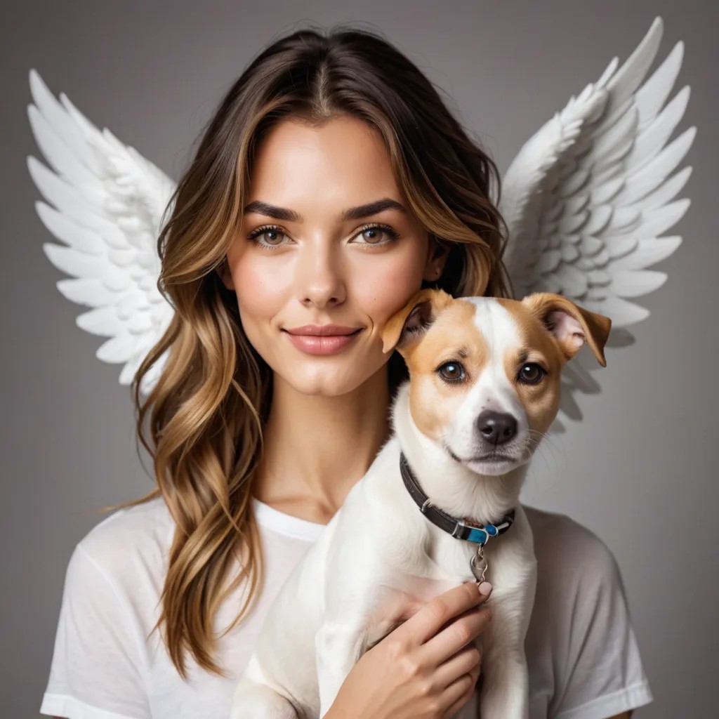 Half Angel / Half Dog Avatar Maker