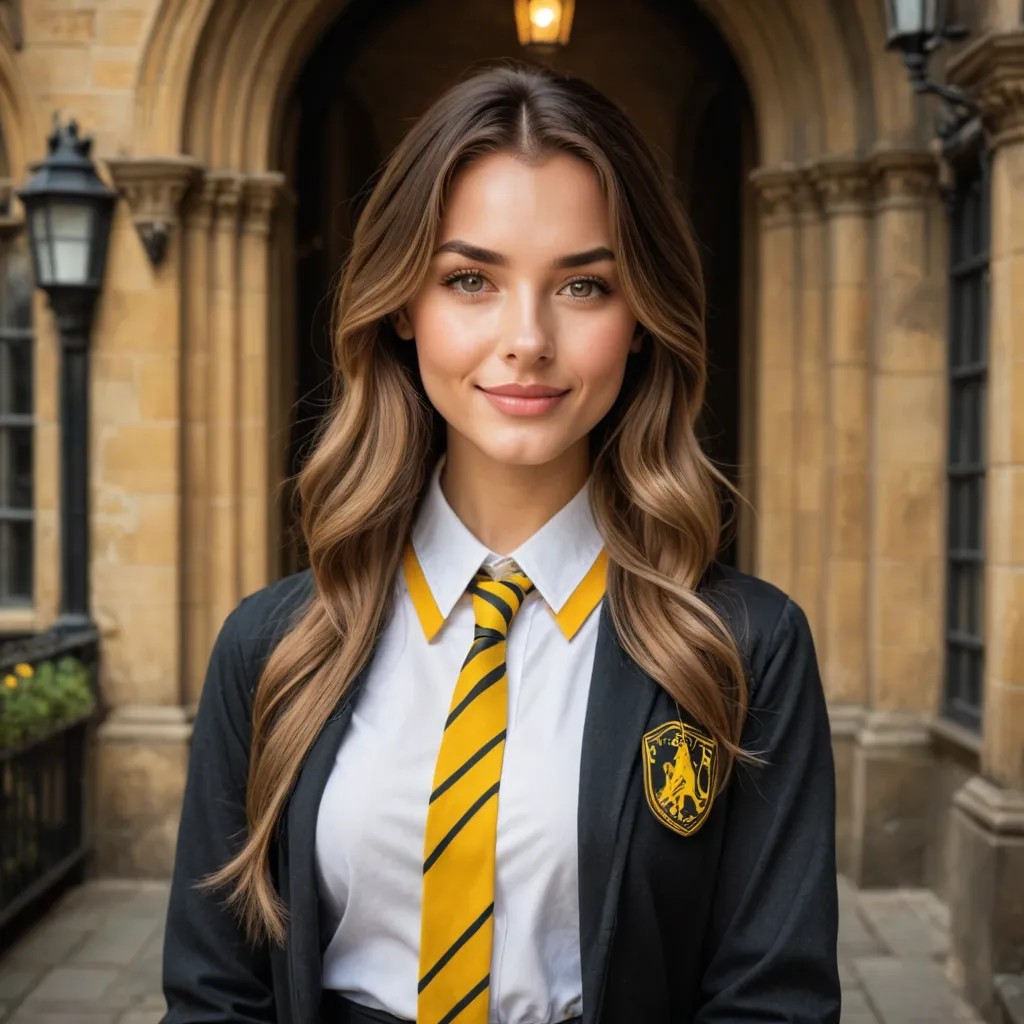 Hogwarts Hufflepuff Girl Avatar Maker
