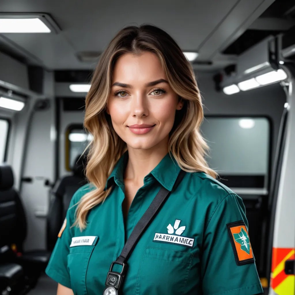 Male Paramedic Avatar Maker