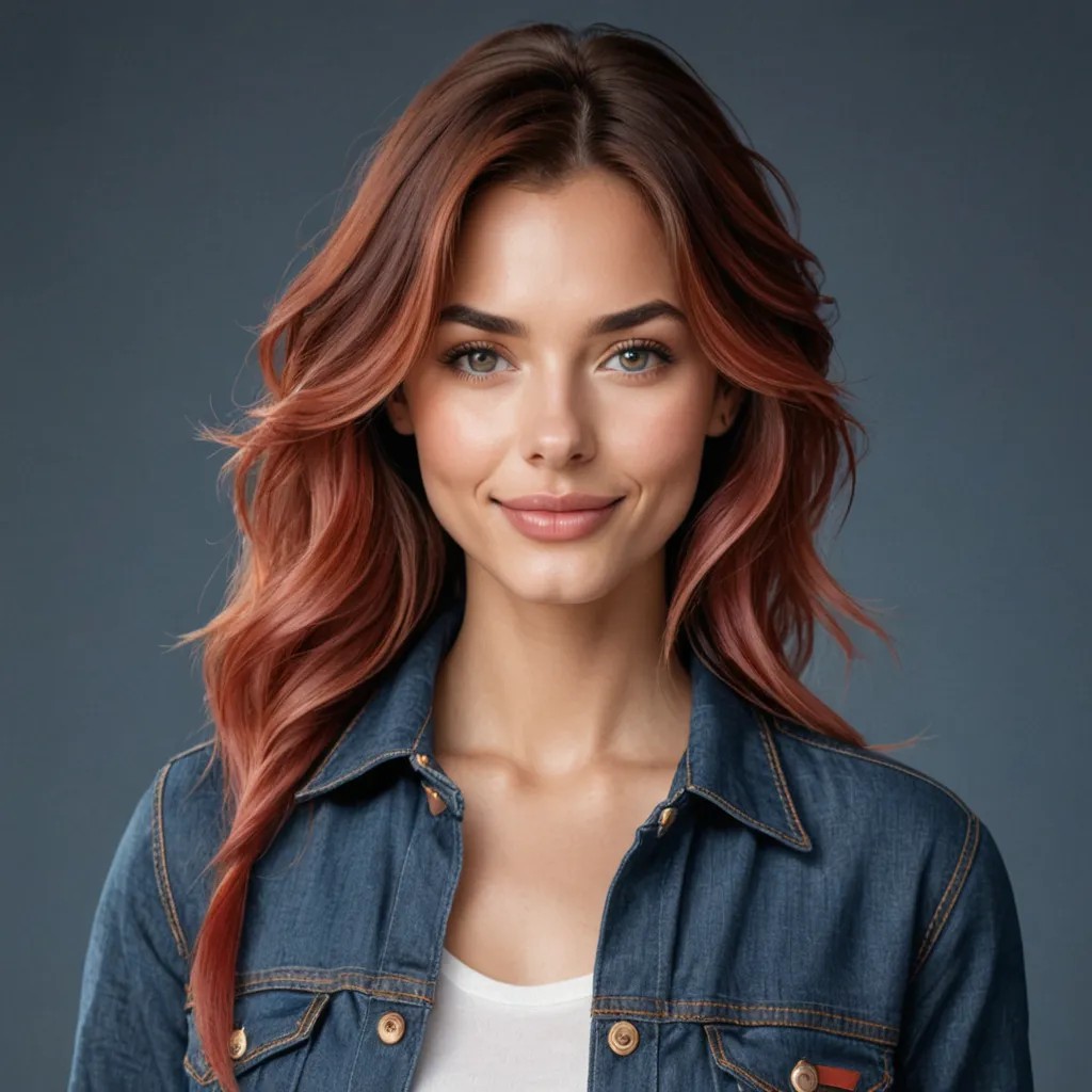 Create a Denim Face with Bacon Hair Avatar Maker