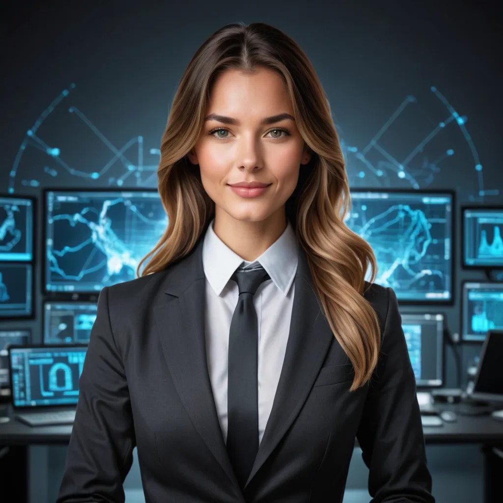 Cybersecurity Analyst Male or Female Avatar Maker