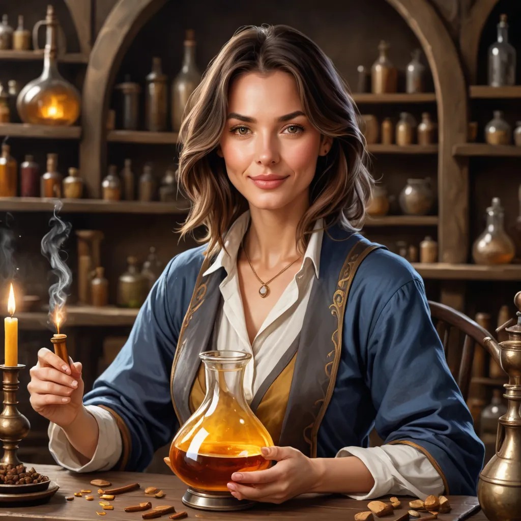 Middle Aged Alchemist Avatar Maker