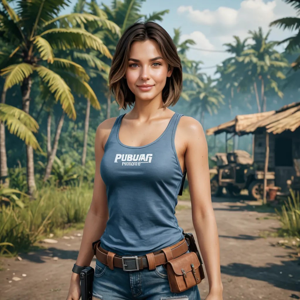 Персонажа с игры PUBG ник Malaya Avatar Maker